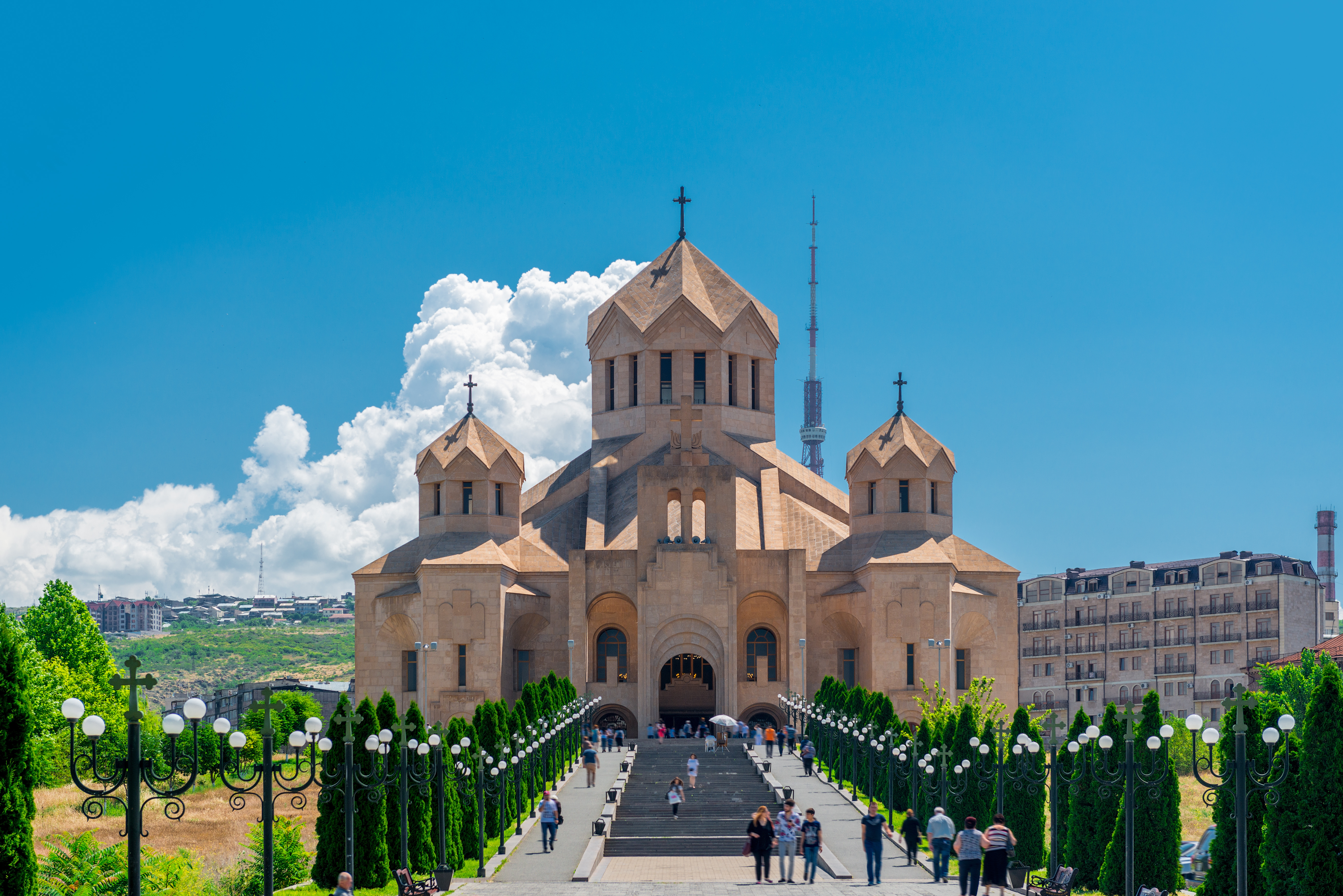Arménsko Jerevan katedrála sv. Juraja