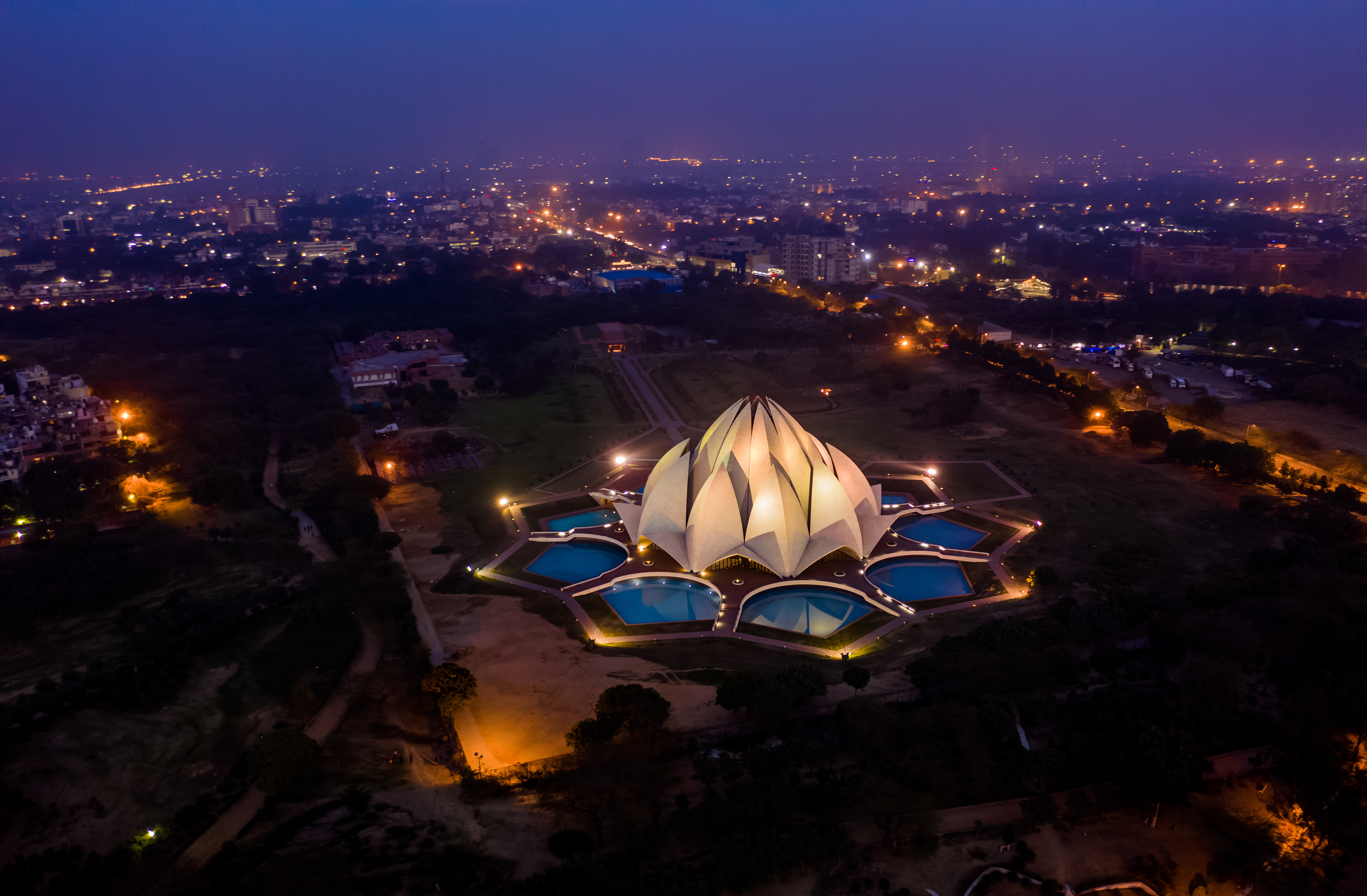 Lotosový chrám Dillí
