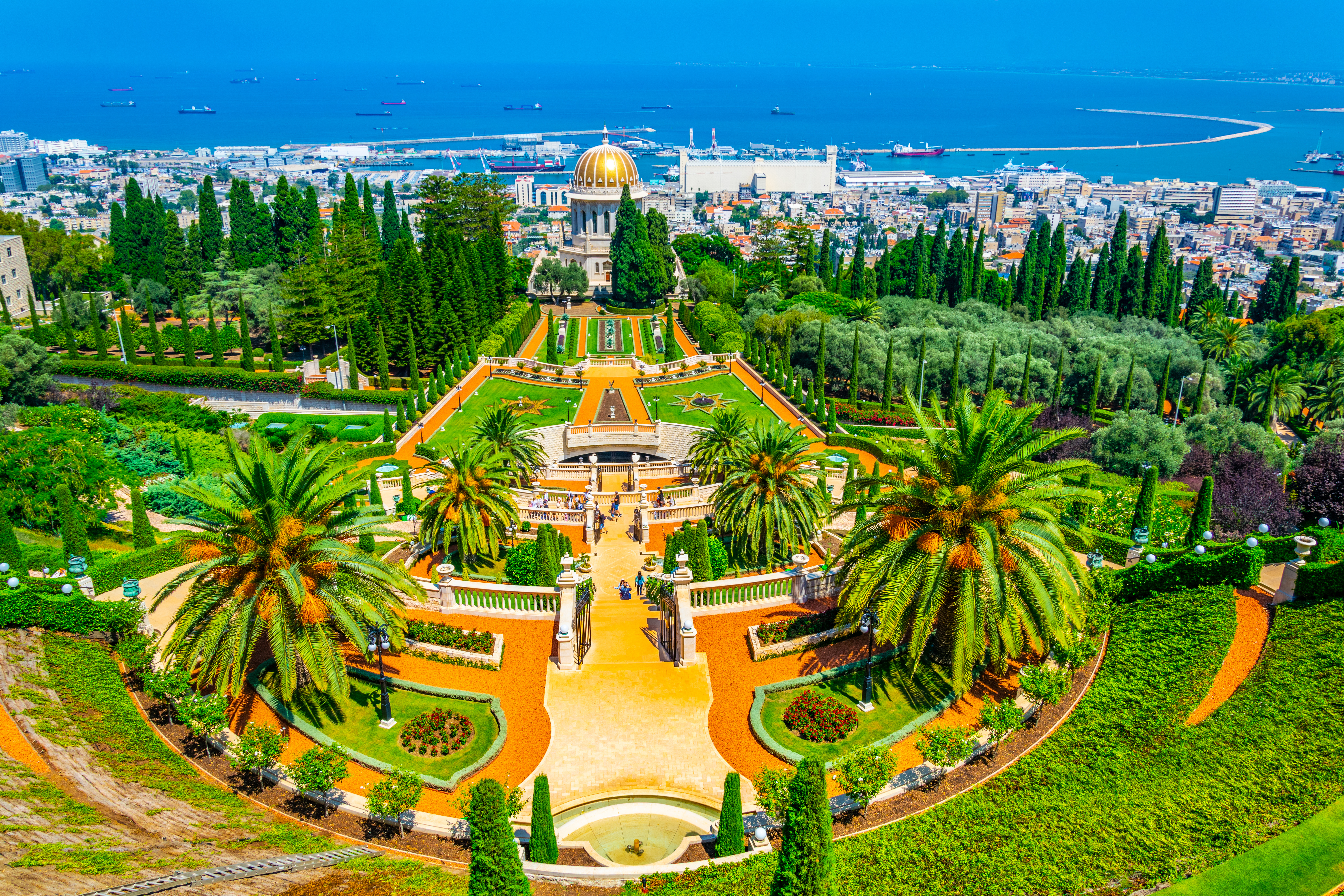 Izrael Zahrady Bahrii