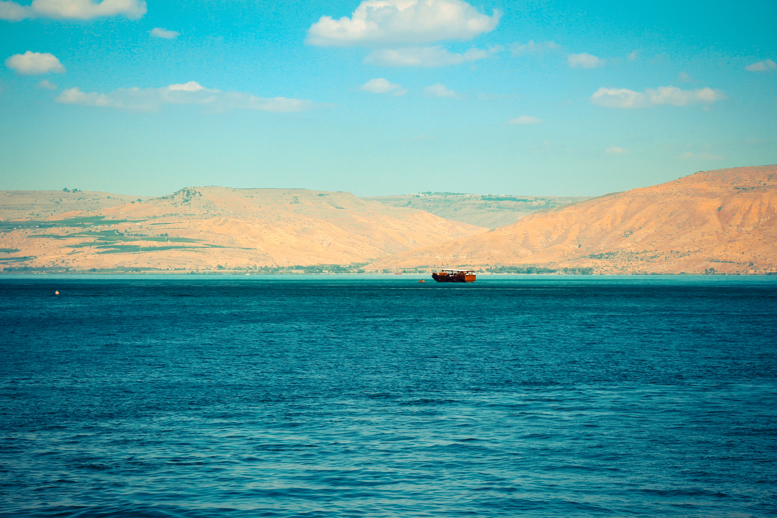 Izrael Galilejské jazero