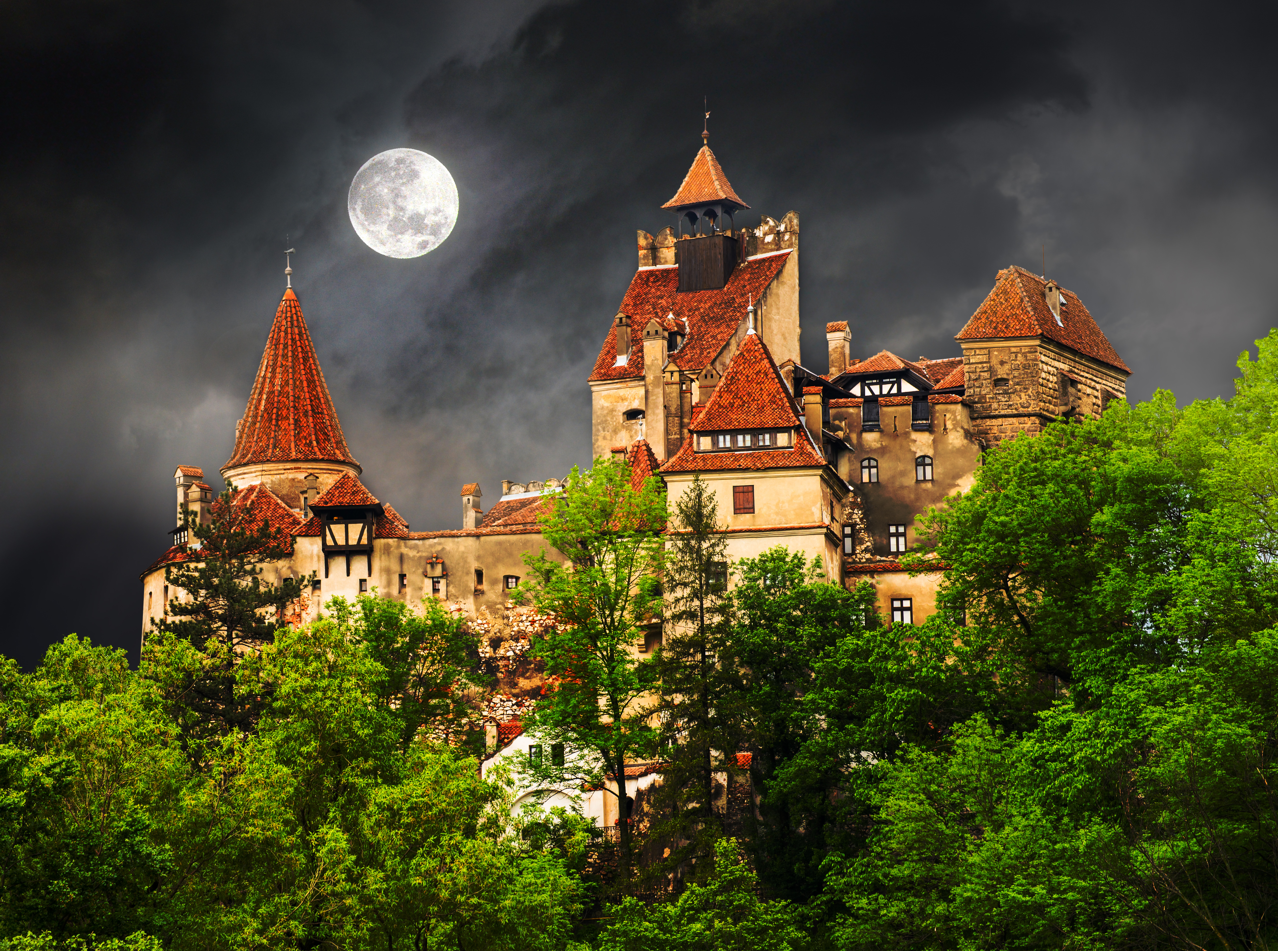 Rmunsko Bran hrad Drakula