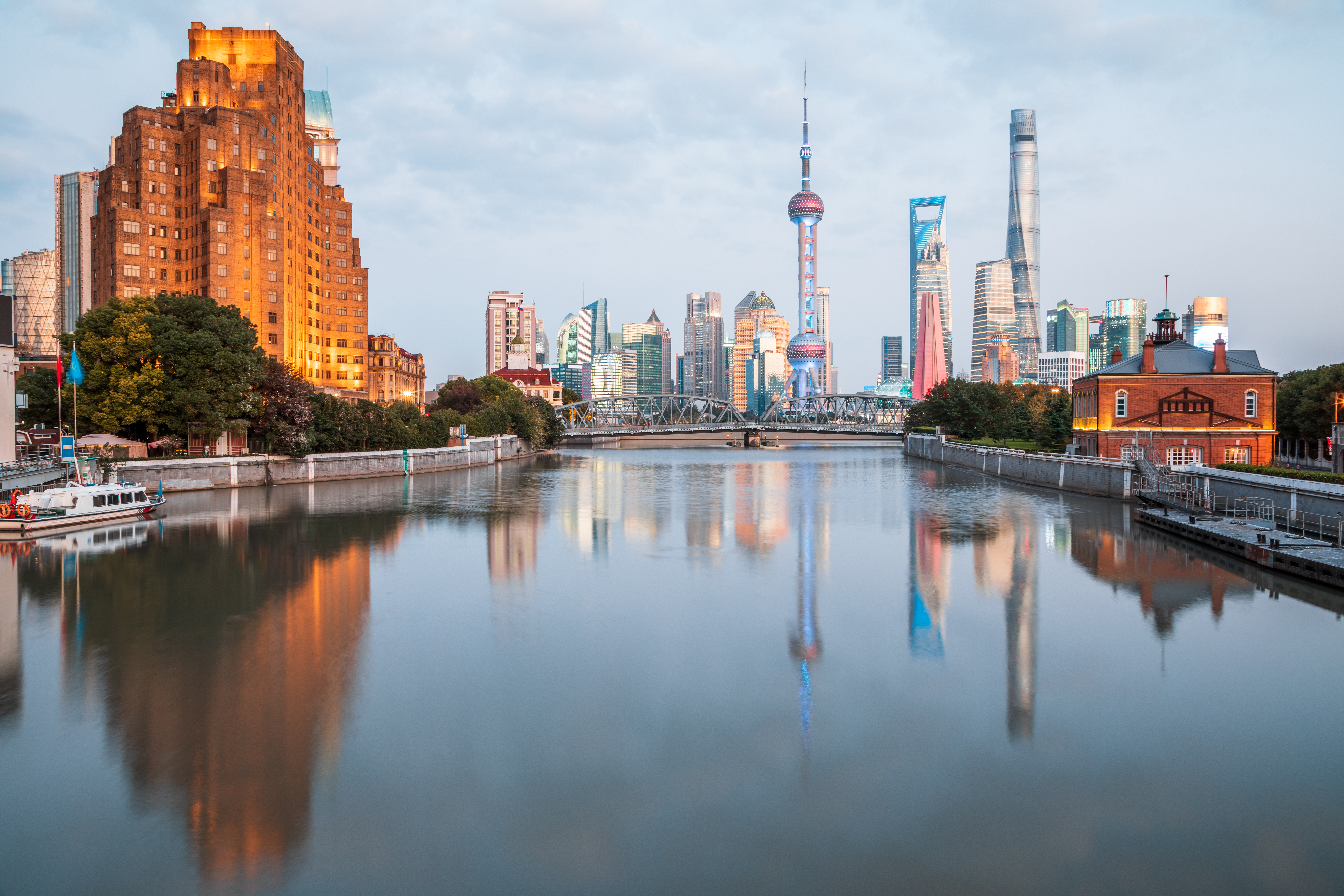 Rieka v Shanghai