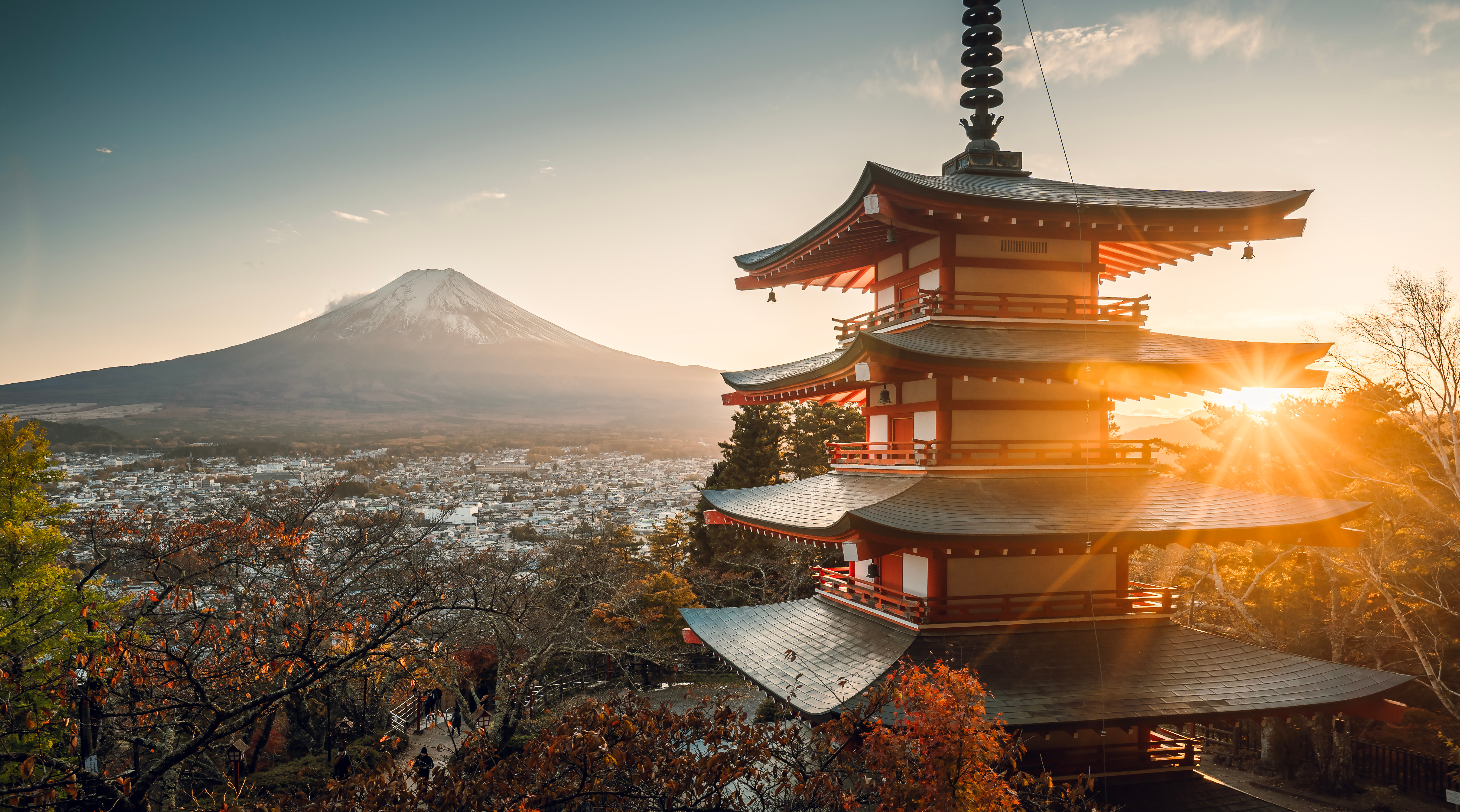 Nádherný pohľad na Horu Fidži na zájazde Travego Tour do Japonska so slovenským sprievodcom
